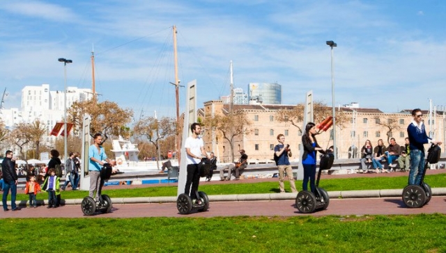 Rutas en segway en barcelona